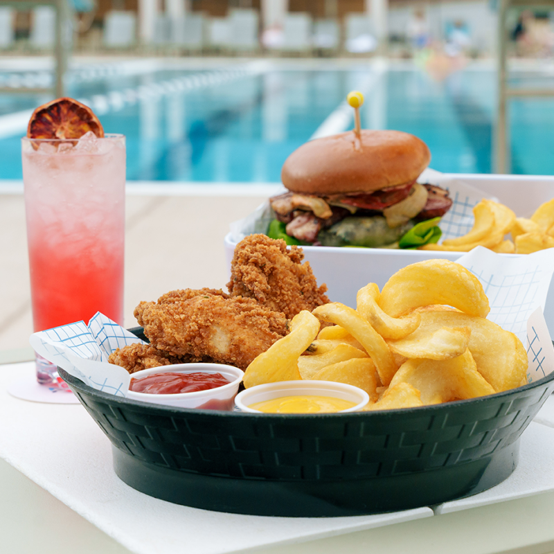 A Tray Of Food